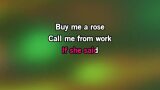 Video Karaoke Buy Me a Rose - Luther Vandross
