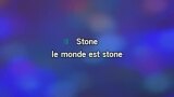 Karaoké Le monde est stone - Maurane