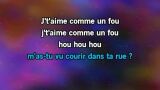Karaoké J't'aime comme un fou - Robert Charlebois