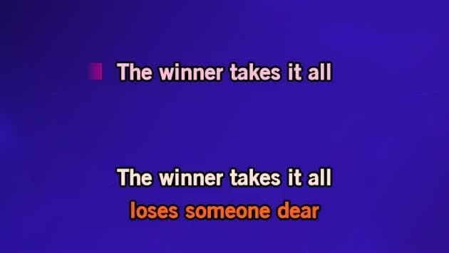 The Winner Takes It All (Tradução)