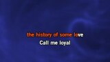Karaoké Loyal - Dave Dobbyn