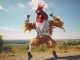 MP3 instrumental de The Chicken Song - Canción de karaoke