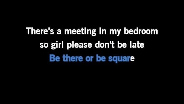 Karaoke Meeting in My Bedroom Silk CDG MP4 KFN Karaoke Version