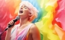 Somewhere Over the Rainbow - Karaoke MP3 backingtrack - Pink