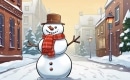 Karaoke de Frosty the Snowman - Jimmy Durante - MP3 instrumental