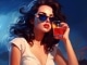 Cola kustomoitu tausta - Lana Del Rey
