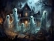 Grim Grinning Ghosts (The Screaming Song) kustomoitu tausta - The Haunted Mansion (attraction)