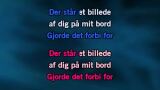 Karaoké Der står et billed af dig på mit bord - Rollo & King