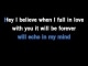 I Believe (When I Fall in Love It Will Be Forever) (live) karaoke - George Michael