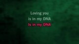 Karaoké DNA (Loving You) - Billy Gillies
