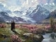 When It's Springtime in Alaska (It's Forty Below) kustomoitu tausta - Johnny Horton