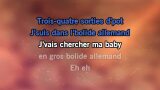 Bolide allemand Karaoke - SDM