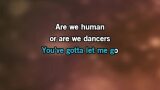 Video Karaoke Human (live lounge) - Robbie Williams - Karaoke Canzoni