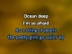 Ocean Deep karaoke - Cliff Richard