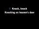Knocking on Heaven's Door karaoke - Bryan Ferry 