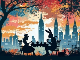 Karaoke Finding Wonderland - Video with Lyrics - Wonderland: A New Alice