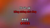 You Exist in My Song (我的歌声里) Karaoke - Wanting Qu (曲婉婷)