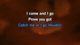 Karaoké Houdini (Adam Port Mix) - Dua Lipa