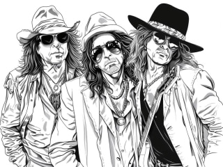 Draw the Line Aerosmith Custom Backing Track Karaoke Version