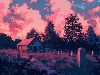 Karaoke Pink Skies - Video with Lyrics - Zach Bryan