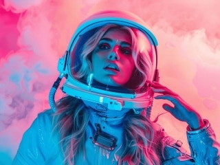 Karaoke To the Moon - Video with Lyrics - Meghan Trainor