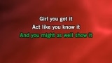 Video Karaoke Liedje Girl You Got It - King George