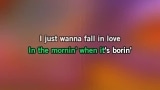 Somebody to Someone (I Just Wanna Fall in Love) Karaoke - Natalie Jane