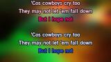 Singen Cowboys Cry Too Karaoke - Kelsea Ballerini - MP3 Karaoke