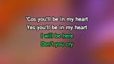 Video Karaoke You'll Be in My Heart - Celtic Woman