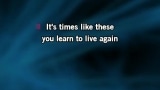 Times Like These Karaoke - Glen Campbell