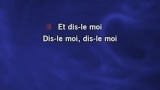 Video Karaoke Liedje Dis-moi que tu m'aimes - Zaho de Sagazan