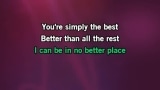 Singen Simply the Best Karaoke - Billianne - MP3 Karaoke