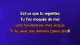 Singen Est-ce que tu regrettes ? Karaoke - Sentinelle (film 2023) - MP3 Karaoke