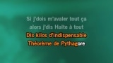 Video Karaoke Liedje C'est quand qu'on va où ? - Renaud