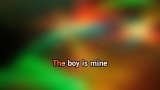 Video Karaoke Liedje The Boy Is Mine (remix) - Ariana Grande