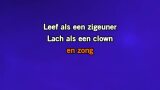 Karaoké Leef als een zigeuner - Frank Van Etten