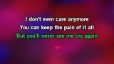 Karaoké Tears - Perrie