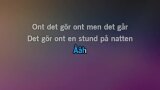 Karaoké Det gör ont - Lena Philipsson