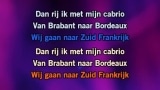 Van Brabant naar Bordeaux Karaoke - Frans Bauer