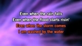 Washed by the Water Karaoke - Needtobreathe