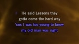 Video Karaoke My Old Man Was Right - Luke Combs