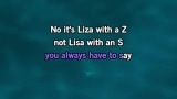 Video Karaoke Say Liza (Liza with a ”Z”) - Liza Minnelli