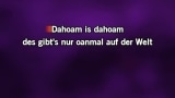 Video Karaoke Dahoam is Dahoam - Schürzenjäger