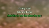 Singen Lonely Road Karaoke - MGK - MP3 Karaoke