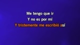 Singen Persona Ideal (Me tengo que ir) Karaoke - Adolescent's Orquesta - MP3 Karaoke