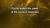 Singen Speed of the Sound of Loneliness Karaoke - Johnny Brady - MP3 Karaoke