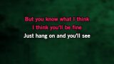 If I Didn't Believe in you Karaoke - Jeremy Jordan