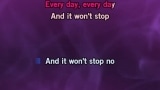 Video Karaoke Liedje It Won't Stop - Sevyn Streeter