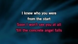 Video Karaoke Liedje Concrete Angel - Gareth Emery