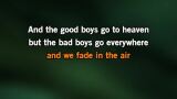 Good Girls Go to Heaven (Bad Girls Go Everywhere) Karaoke - Meat Loaf